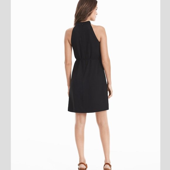 WHBM Mock Neck Shift Dress - Picture 6 of 6